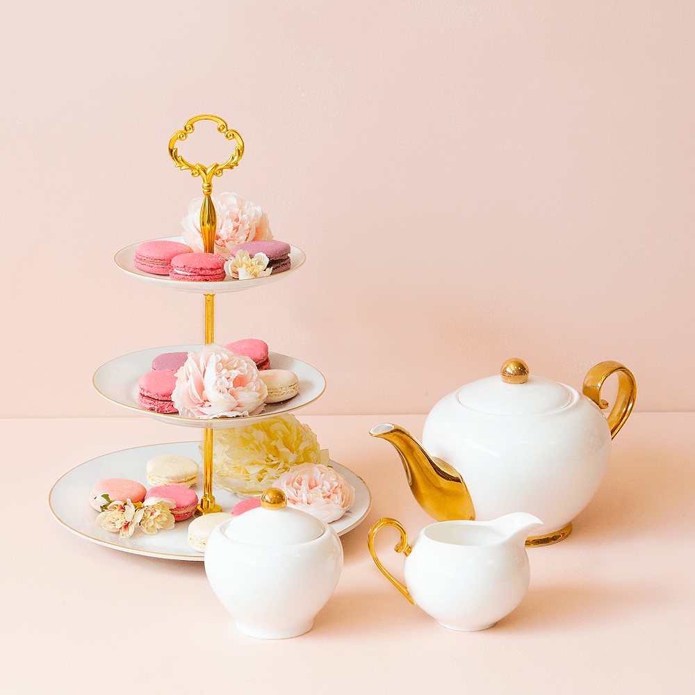 Sugar Bowl & Creamer Ivory