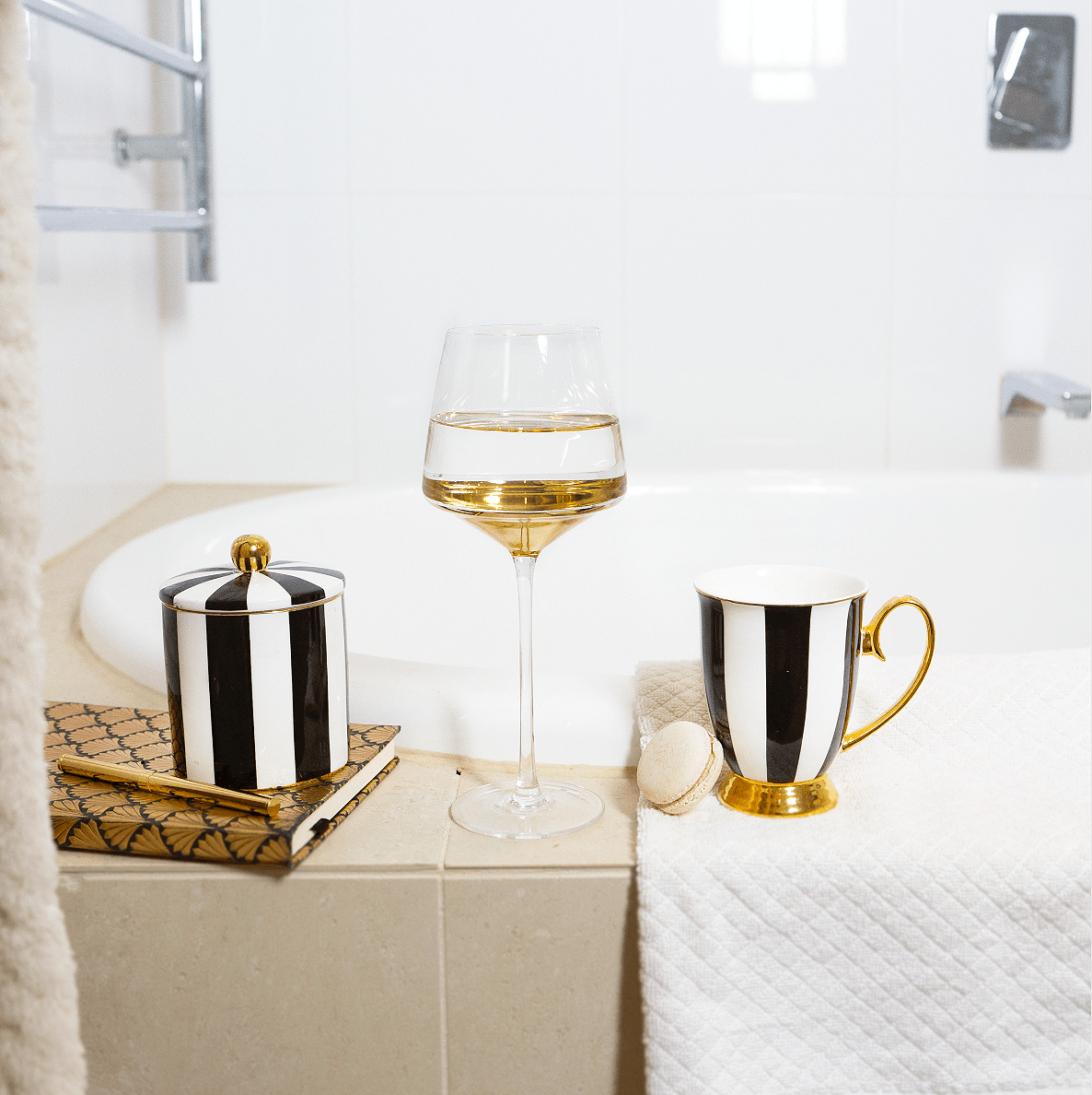 Coupe Estelle Gold - Set of 2
