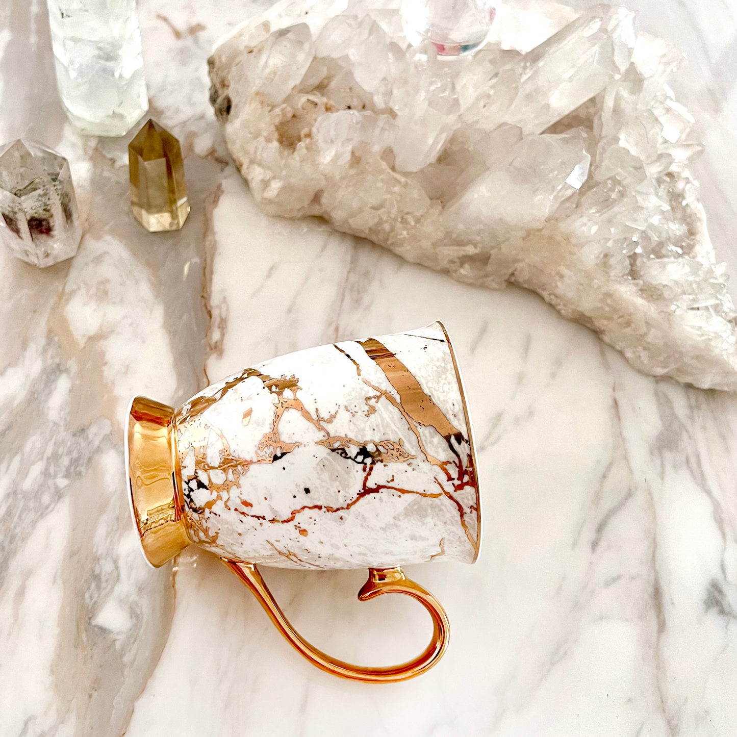 Mug White Celestite
