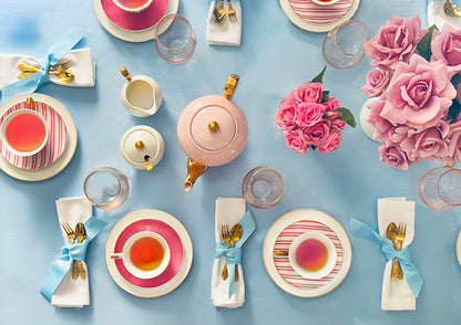 Teacup & Saucer Candy Pink