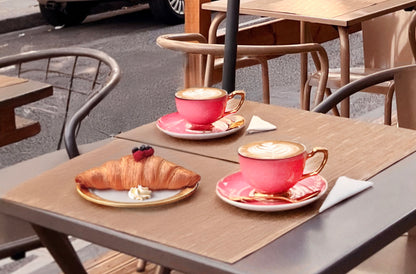 Teacup & Saucer Candy Pink