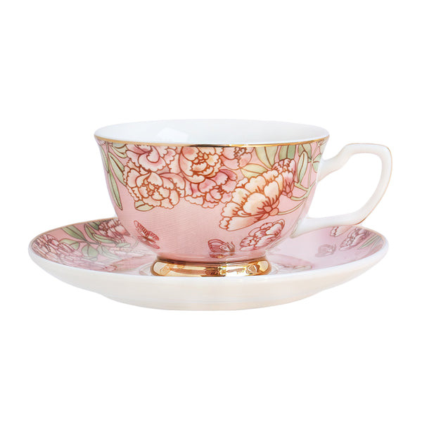 Teacup & Saucer Enchanted Butterfly