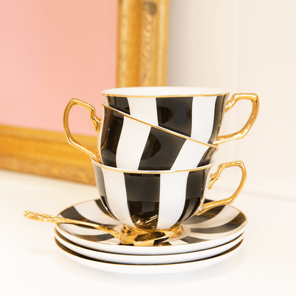 Teacup Ebony Stripes