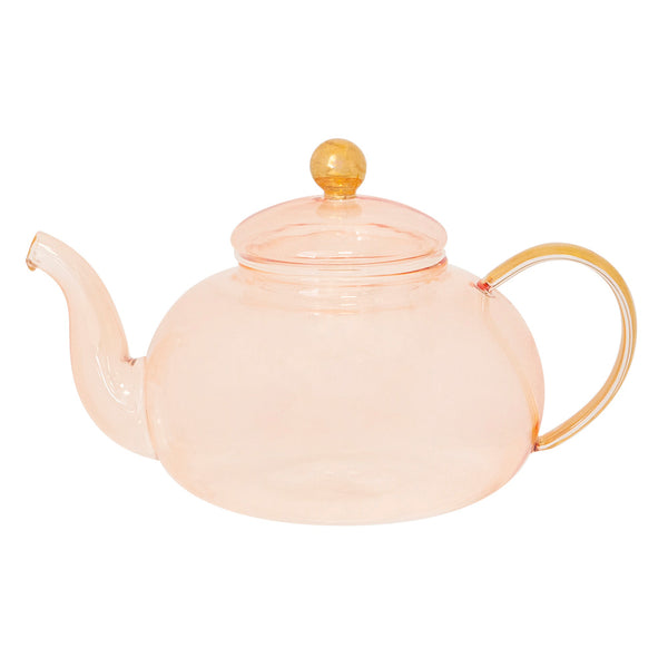 Teapot Rose Glass
